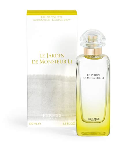 le jardin de monsieur li hermes notes|le jardin li Hermes perfume.